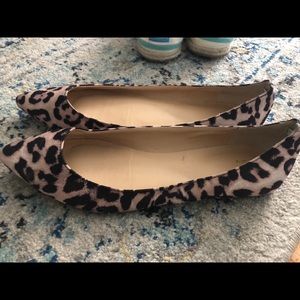 Victoria secret size 8 cheetah print flats